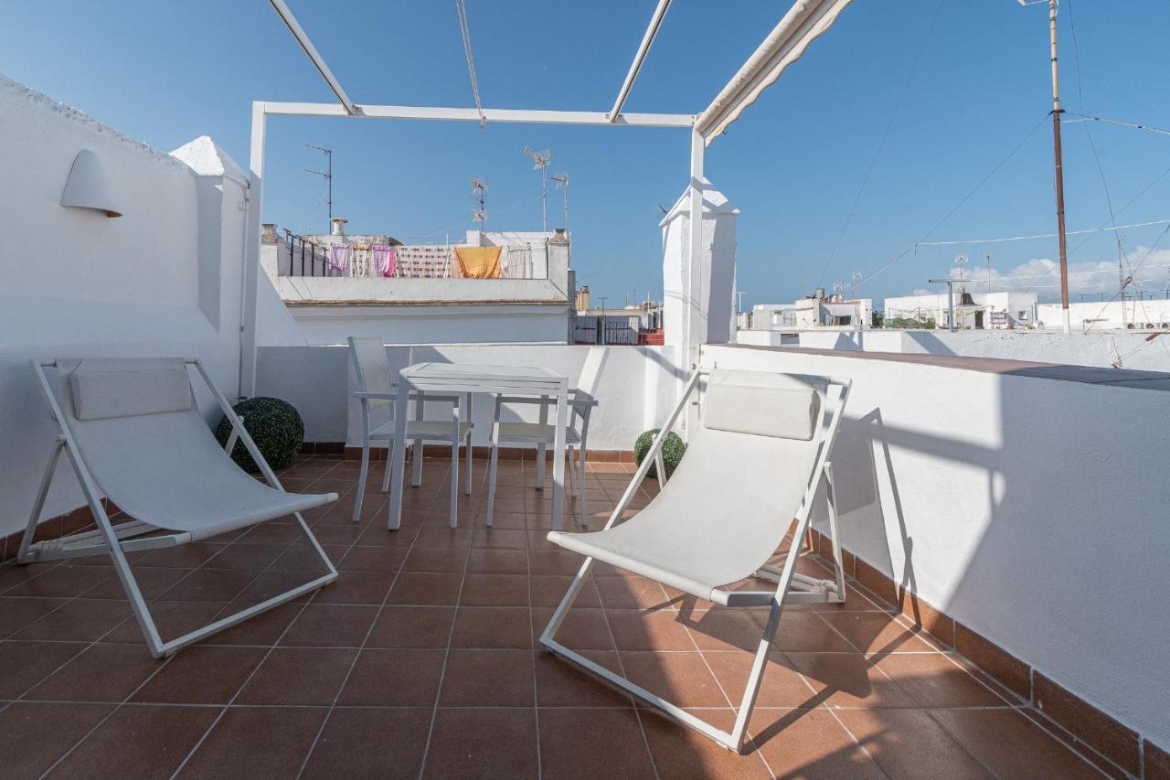 Ferienwohnung Terraza Estampa De Cádiz Exterior foto