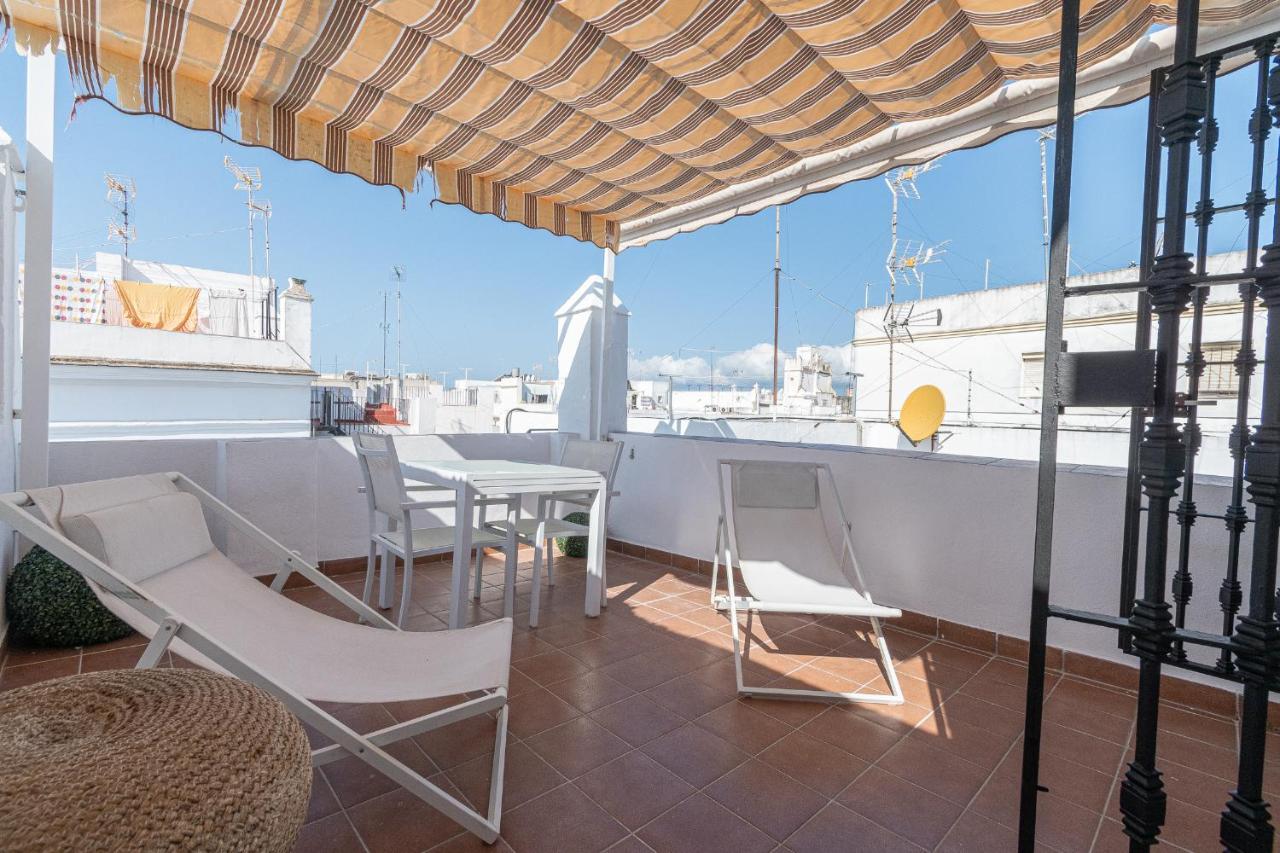 Ferienwohnung Terraza Estampa De Cádiz Exterior foto