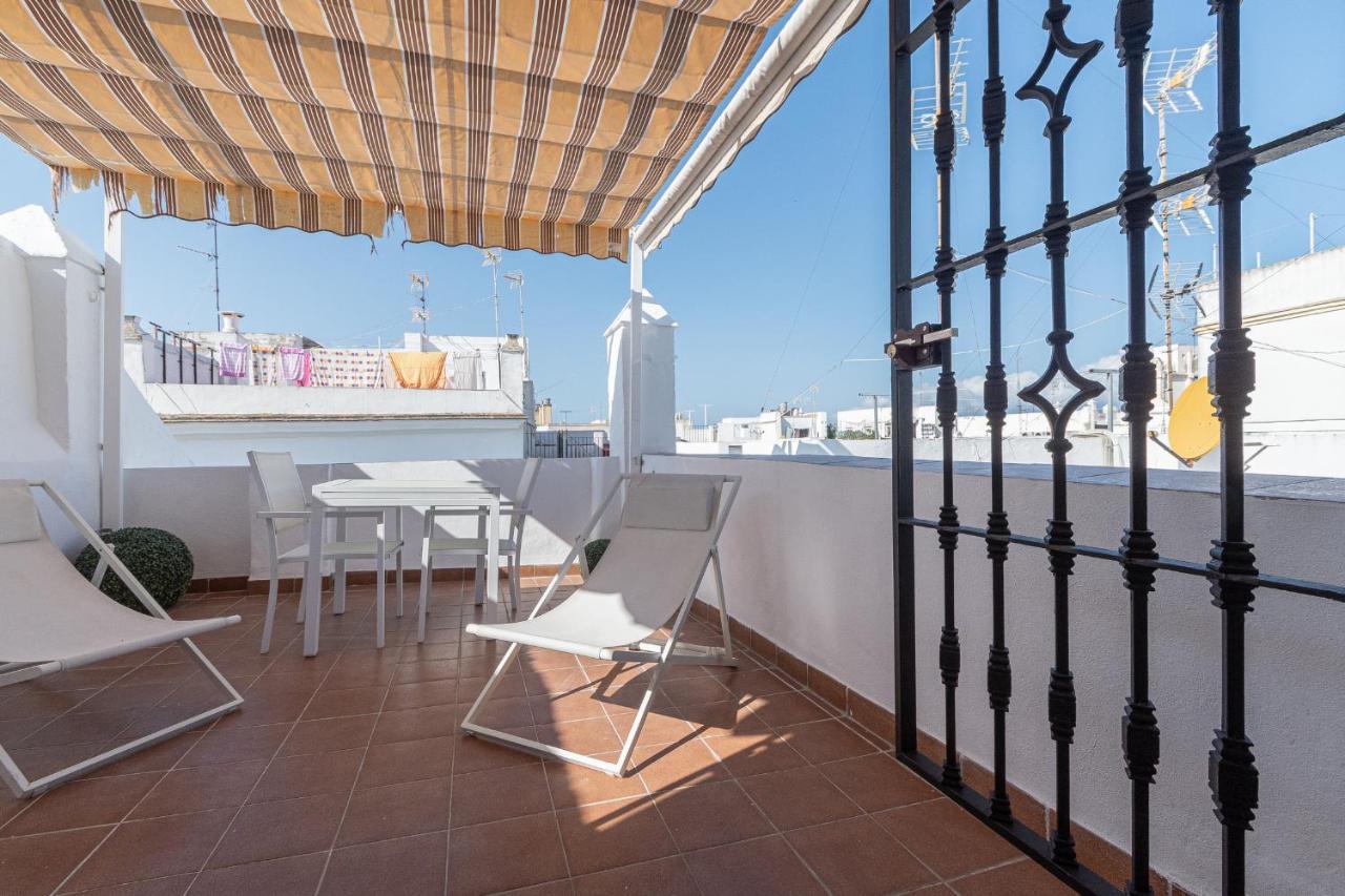 Ferienwohnung Terraza Estampa De Cádiz Exterior foto